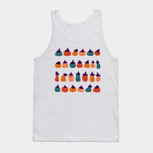 Spooky cute witch pumpkins Tank Top